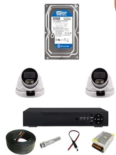 پک 2 دوربین ahd دیددرشب رنگی 5 مگاپیکسل 