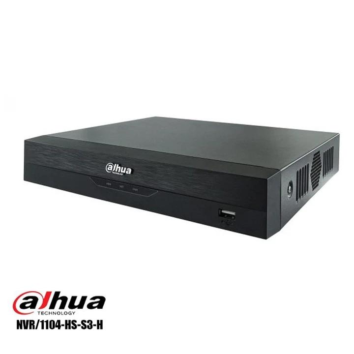 دستگاه دوربین مداربسته داهوا (dahua) مدلDH-NVR-1104-HS-S3-H