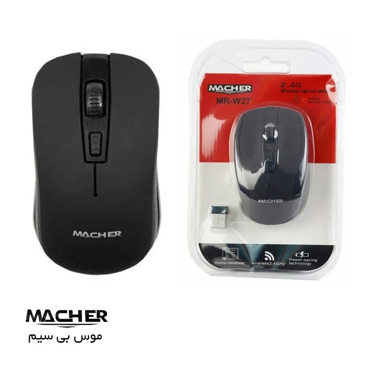 موس بی سیم MACHER