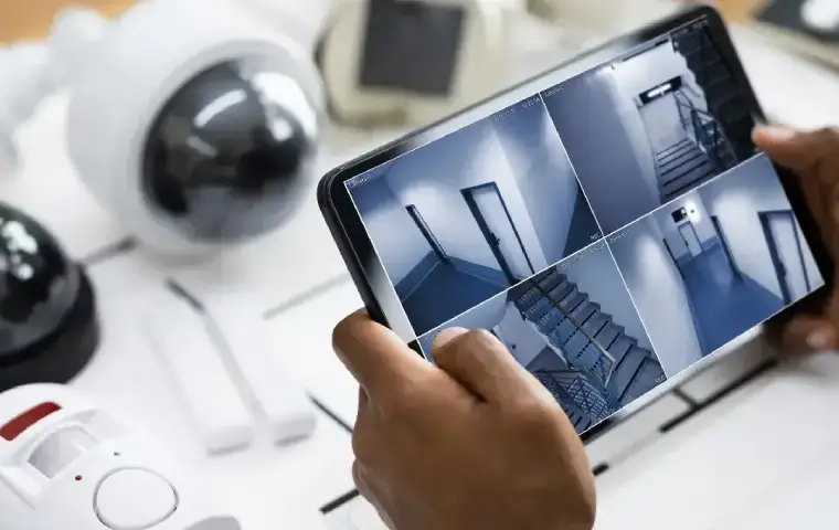 تصاویر ضبط شده در دوربین مدار بسته