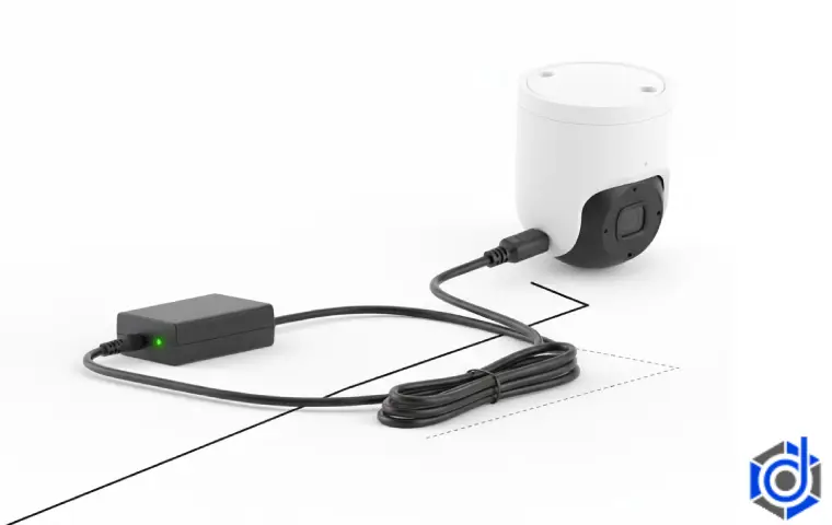 یک نمونه آداپتور با دوربین مداربسته