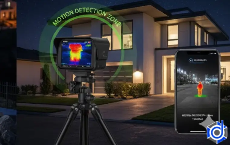 یک دوربین و یک گوشی در حال بررسی برد دوربین مداربسته