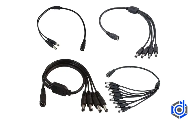 4 نوع از انواع آداپتور دوربین مداربسته