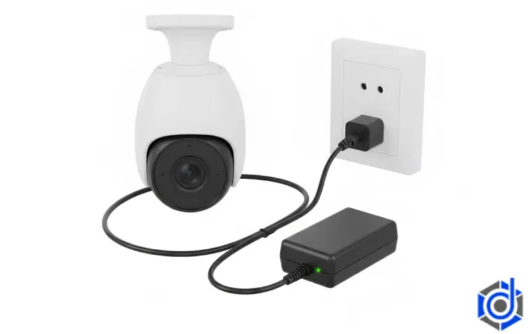 آداپتور به عنوان منبع تغذیه دوربین