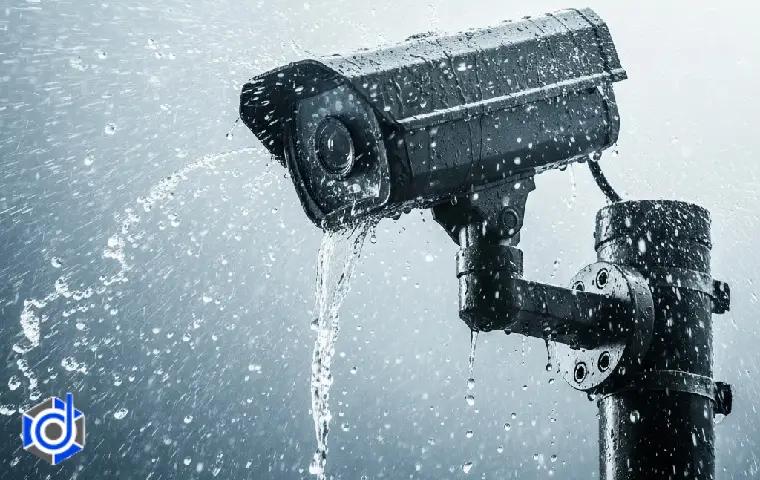 دوربین مداربسته ضد آب زیر باران