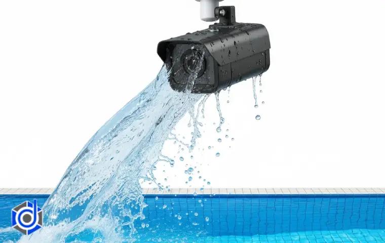 دوربین مداربسته ضد آب برای استفاده در محیط استخر