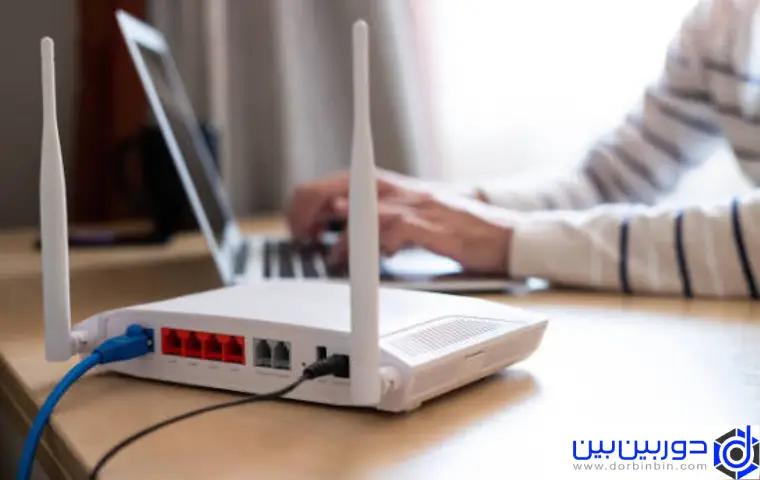 امنیت شبکه در مودم اینترنتی