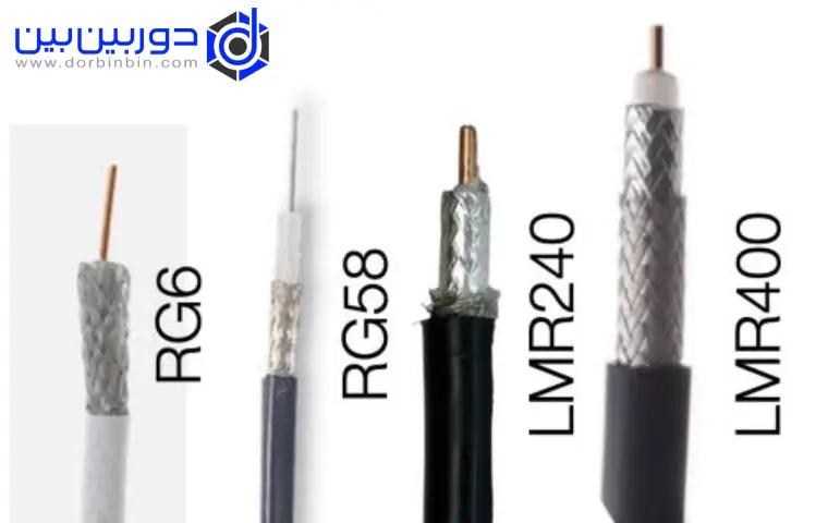 انواع کابل RG